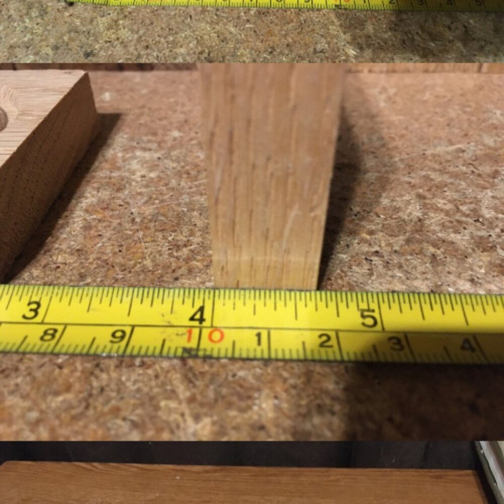 15X SOLID OAK CORNER ROSETTES E642COAK 2-1/2" X 2-1/2" X 1/2" - Picture 9 of 9